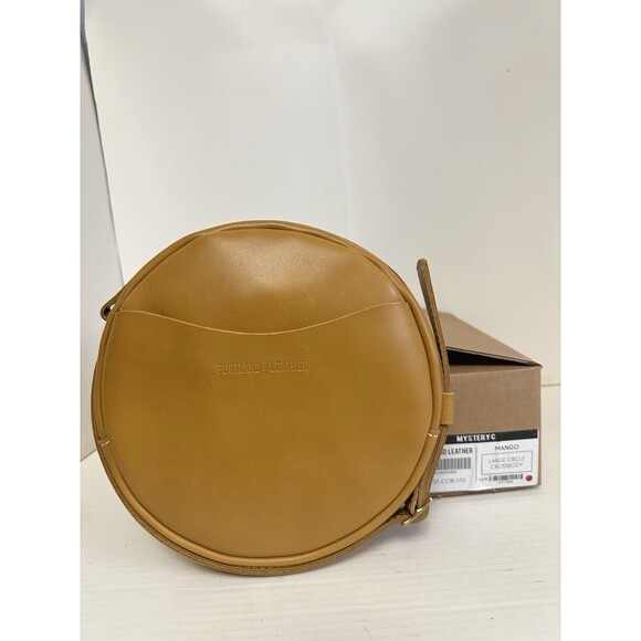 Portland Leather Goods PLG Mango Large Circle Crossbody - Picture 1 of 7